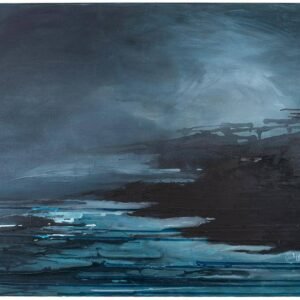Imelda Kilbane, "Moonlight", Acrylic on canvas, 76 x 101.5 x 2cm, Unframed