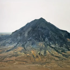 Kaye Maahs Mt. Keller Oil on canvas 100x120x4cm